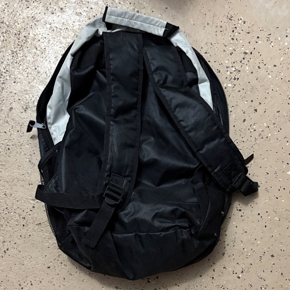 Metropack Black and Gray Backpack with Red Accents - Picture 3 of 3